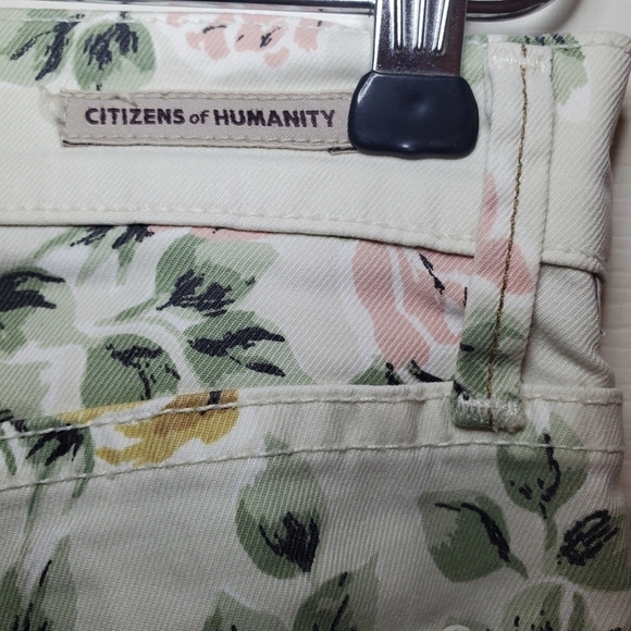 Citizens of Humanity Thompson Skinny Jeans Sz 28 Floral - Picture 7 of 10